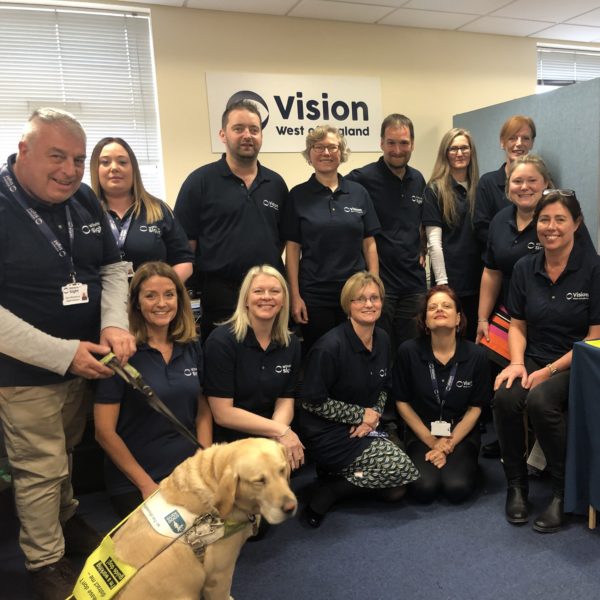Sight Support West of England team