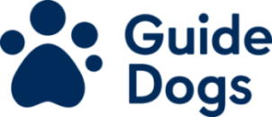 Image is Guide Dogs logo