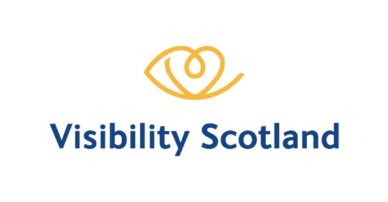 Image is the Visibility Scotland Logo