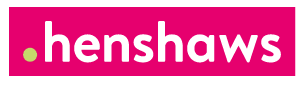 Image is Henshaws Logo
