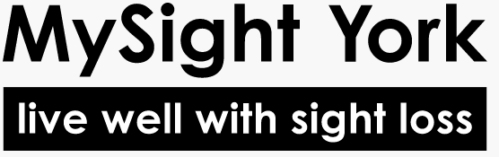 MySight York logo - Live well with sight loss.