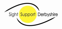 Sight Support Derbyshire logo image of an eye