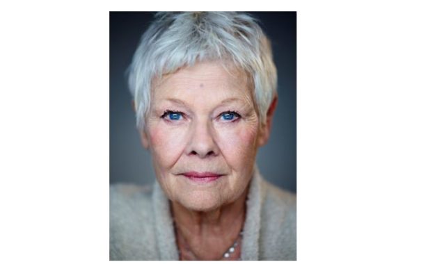 Photo of headshot of Dame Judi Dench by Robert Wilson