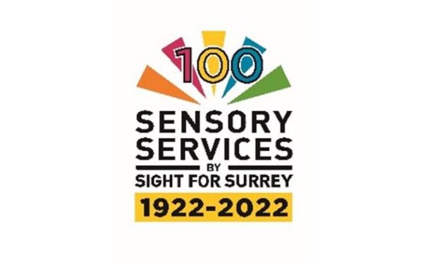 Sight for Surrey 100 year logo thumbnail