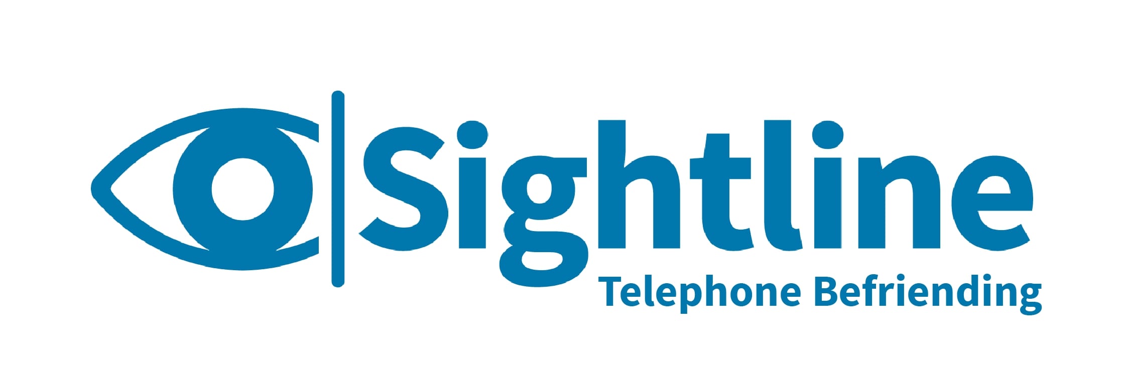 Sightline logo - Telephone befriending