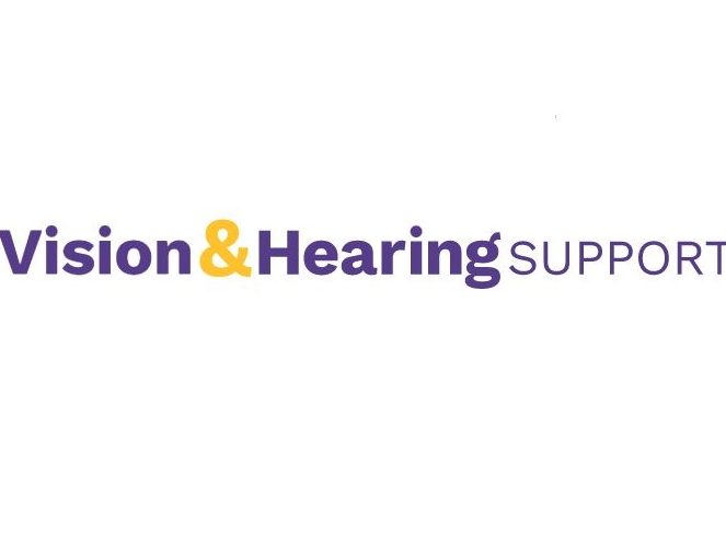 Vision and Hearing Support Logo