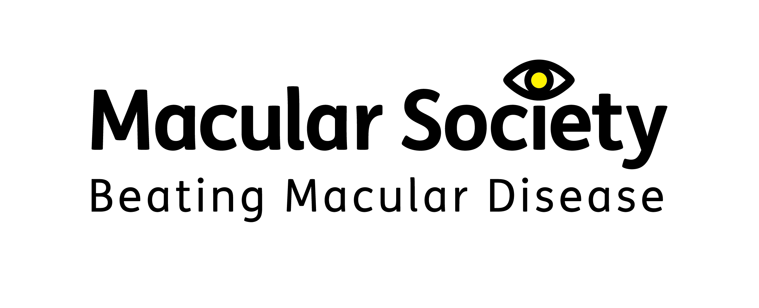 Macular Society logo with strapline "Beating Macular Disease".