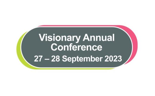 Visionary Annual Conference logo - 27-28 September 2023.
