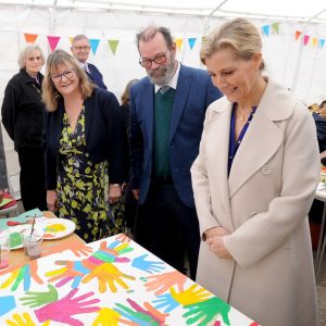 The Duchess Looking at Deaf Social Group Art