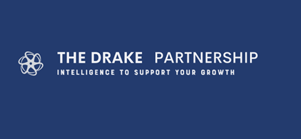 The Drake Partnership logo - Intelligence to support your growth.