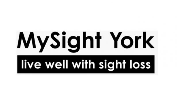 MySight York logo - Live well with sight loss.