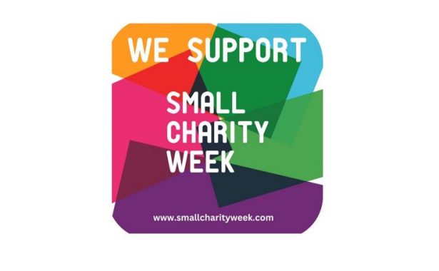 We support Small Charity Week. www.smallcharityweek.com