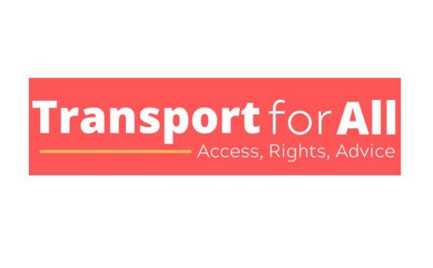 Transport for All logo - Access, Rights, Advice.