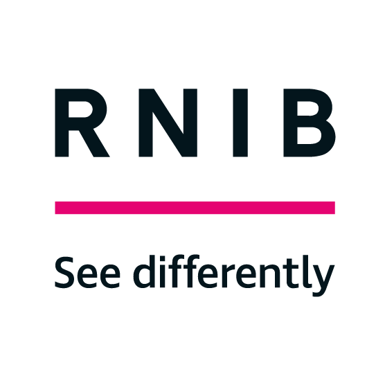 RNIB logo - See differently.