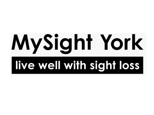 MySight York logo - Live well with sight loss.