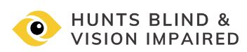 Logo for Hunts Blind and Vision Impaired.