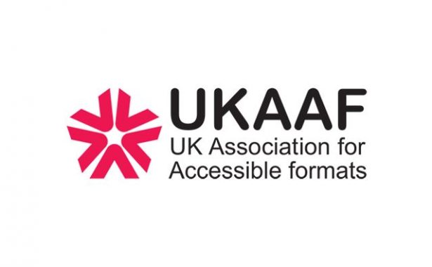 UKAAF logo - UK Association for Accessible formats
