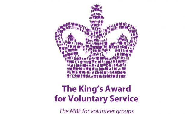The King’s Award for Voluntary Service Logo