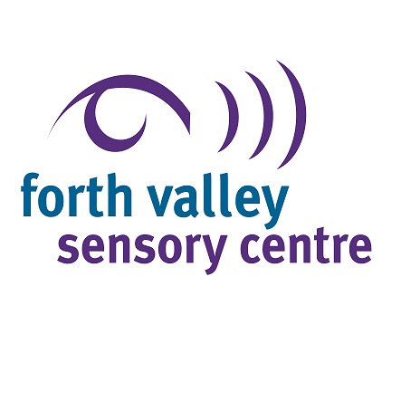 Logo displays the words Forth Valley Sensory Centre