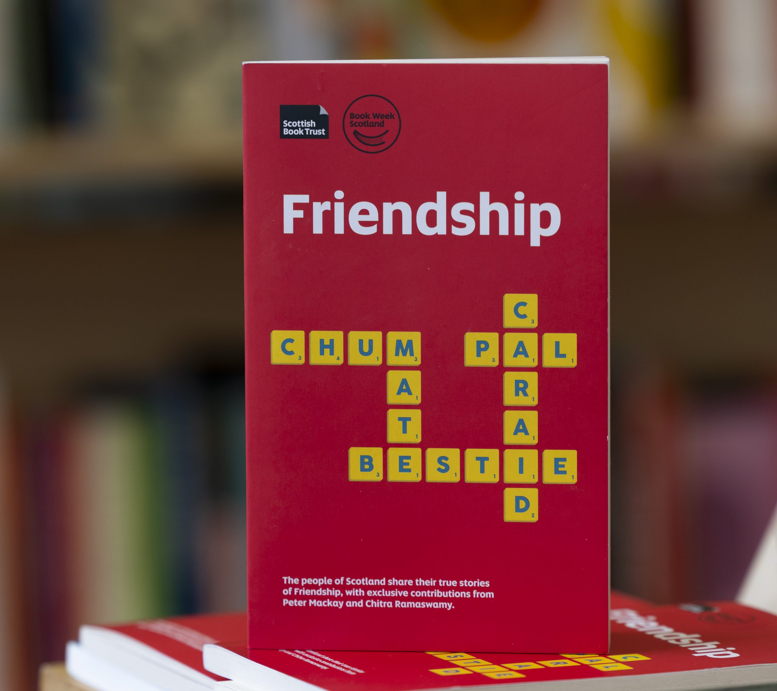 Friendship book from The Scottish Book Trust for Scottish Book Week 2025.Photograph by Martin Shields Tel 07572 457000 www.martinshields.com © Martin Shields1