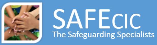 SafeCIC logo with strapline "The Safeguarding Specialists"