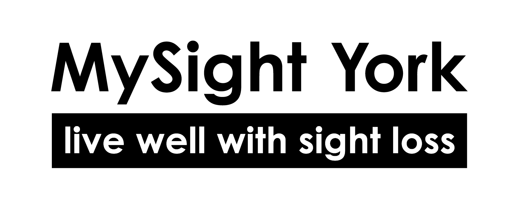 MySight York logo - Live well with sight loss