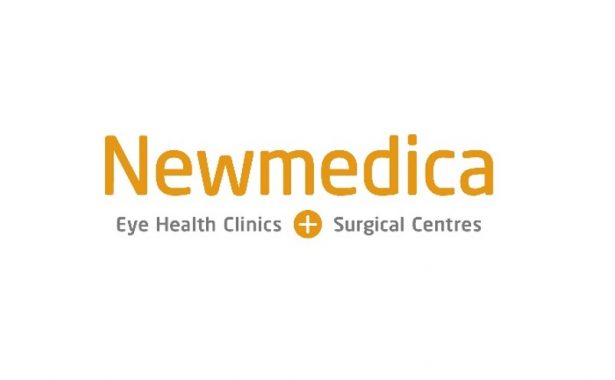 Newmedica logo - Eye health clinics + Surgical Centres