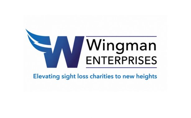 Wingman Enterprises logo - Elevating sight loss charities to new heights