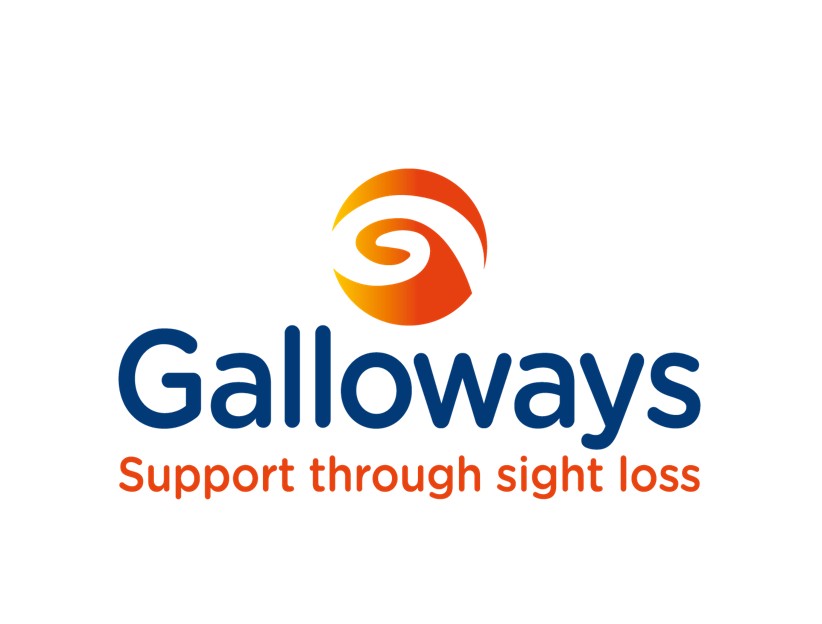 Galloways logo - Support through sight loss