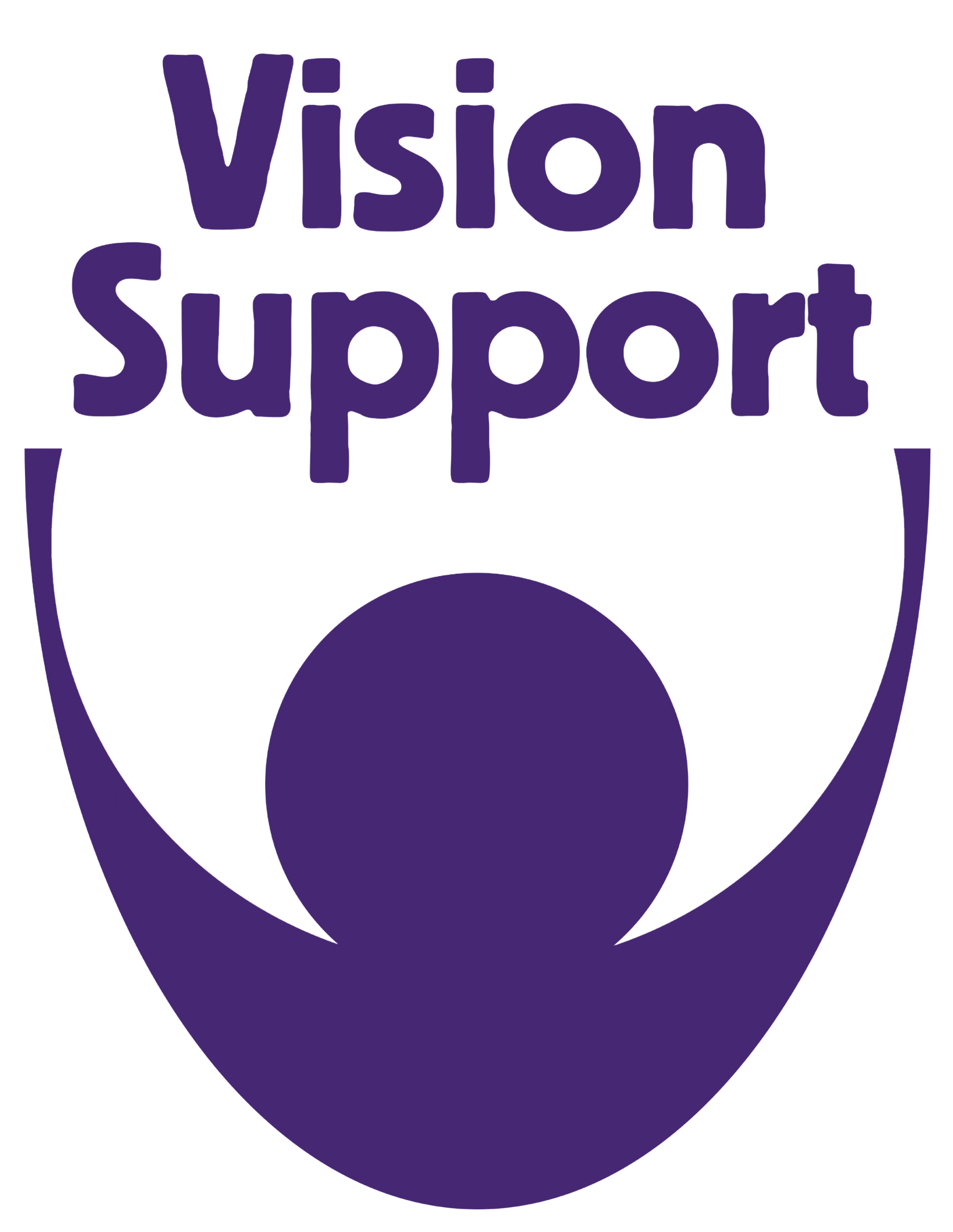 Purple Vision Support logo